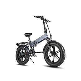 IEASE vélo IEASEzxc Bicycle Vélo électrique 48V Vélo 750W Bicyclette électrique Puissant Moteur 4 5KM / H Mountain / Neige Ebike (Color : Grijs)