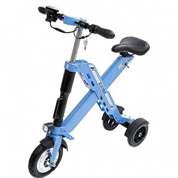 JAEJLQY vélo JAEJLQY Adulte vélo électrique Carbone VTT électrique Puissant ebike vélo électrique avec Batterie Shimano et 350w, Bleu
