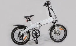Jet-Line E-Bike vlo pliable cadre aluminium avec drailleur Shimano, batterie Samsung, disques de frein