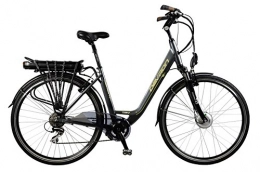John Mc Wilson Cycles vélo John Mc Wilson Cycles Hybrid Power Vélo électrique Mixte Adulte, Titane, 53 cm