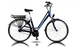 John Mc Wilson Cycles vélo John Mc Wilson Cycles Wellington Vélo électrique Mixte Adulte, Bleu, 49 cm