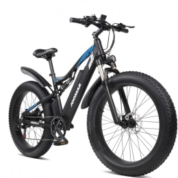 JOOMAR vélo JOOMAR Vélo électrique 1000w 26 Pouces VTT électrique Adulte Autonomie 90km Shimano 7 Vitesses Batterie 48V / 17Ah pour Vélo de Montagne