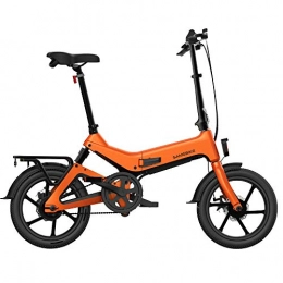 JsJr-K-In Vélos électriques JsJr-K-In Vélo Pliant, vélo électrique Pliant, vélos Pliables pour Adultes, Frein à Disque de vélo Pliant électrique Portable réglable pour Le vélo en Plein air