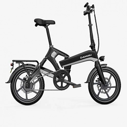 JYXJJKK Vélo électrique de montagne pliable, vélo électrique pour adultes et femmes, 250 W, vélo électrique 16" avec 48 V Man E-Bike pour les trajets urbains, les trajets en plein air, les voyages