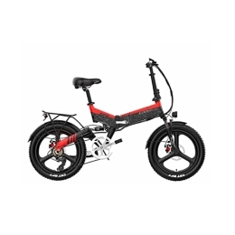 Sucfami Vélos électriques LANKELEISI G650 Vélo électrique pliable 50, 8 cm avec batterie au lithium 48 V 14, 5 Ah Cadre en alliage d'aluminium