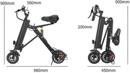 Le scooter lectrique pliable extrieur pour l'adulte, transport facile de bicyclette lectrique de bicyclette lectrique de 36V 250W, ville et banlieue de ville avec le poids lger, jaune, 36V, jau