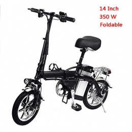 Lhlbgdz Vélos électriques Lhlbgdz Aluminium Pliable 40km / h de Cycle de Bicyclette électrique de vélo de propulseur Se Pliant de vélo électrique