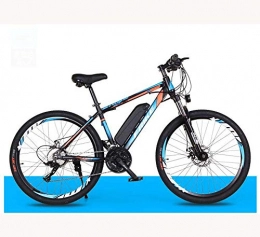 LJLYL vélo LJLYL Vélo de Montagne électrique pour Adultes, vélo électrique de 26 Pouces avec Batterie Amovible au Lithium-ION 36V 8AH / 10 AH, Levier de Vitesse 21 / 27, B, 21 Speed 36V8Ah