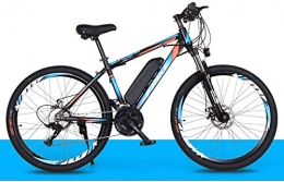 LLYU Vélos électriques LLYU VTT électrique, 36V / 10Ah Haute efficacité Batterie au Lithium, Commute Ebike avec 250W Moteur, adapté for Les Hommes Femmes Ville Trajets, Frein à Disque vélo électrique (Color : Blue)