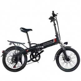 LY Bicyclettes électriques Pliables de 20 po, Vélos électriques, Noir