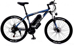 Macro vélo Macro électrique VTT, 250W 26 '' vélo électrique avec Batterie AC 36V 8AH au Lithium-ION pour Les Adultes, Levier de Vitesses à 5 Vitesses