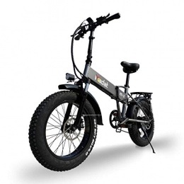 Mada vélo Madat-2 20 Zoll E-Bike E-fatbike mit 500w Qihang Motor 12, 8 Ah Akku Hydraulisch bremsen Schimano Gang Flatbar E-fahhrad Schnee E-Bike Off Road Bike 3 Mode Drive Ohne Pedal, mit Pedal, und zusammen