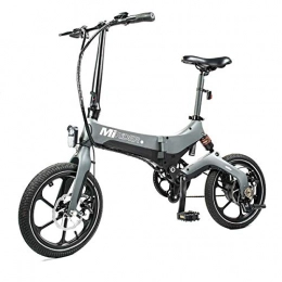 MiRiDER Vélos électriques MiRiDER Vlo lectrique Pliant Structure en Magnsium 18.2kg - 250W - Jusqu' 25km / h - 16 Pouces (Gris)