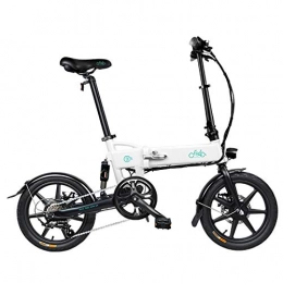 MMCC Vélos électriques MMCC Scooters électriques Vélo électrique, Commuter Urban Pliage E-Bike, Vitesse maximale 25-35km / h, Vélo Super léger de 16", Batterie au Lithium de 36 V, 2 Roues vélo électrique Adulte
