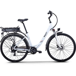 Moovway Vélos électriques MoovWay Vélo hollandais à Assistance électrique 28' 250W E-Street - Blanc
