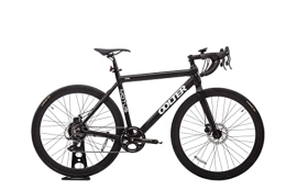 Motus vélo Motus TORM S | Noir eBike Velo Electrique Gravel 28 Pouces | Vitesse jusqu'à 25km / h | Portée 70km | Lithium-ION Batterie 36V 7Ah | Hinterradmotor 250W | 9 Vitesses | Taille L | e-Bike pour Adulte