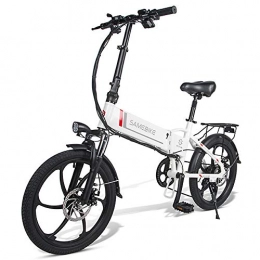 MOVIGOR Vélos électriques MOVIGOR 20" pneus Pliable Vélo électrique, Moteur 350 W, Batterie au Lithium 48V 10, 4Ah, 7 Vitesses, Vélo de Montagne électrique en Alliage d'aluminium