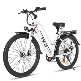 MRMRMNR Vélos électriques MRMRMNR 26 Pouce Vélos électriques pour Adultes 48V 350W 9, 6AH E-Bikes 7 Vitesses Vélos Tout Terrain, Roulement 150KG, Écran LCD, 3 Modes De Conduite, 2 Méthodes De Charge