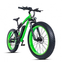MROSW Vélos électriques MROSW Vélo Électrique 26X4 Pouces en Aluminium Vélo Électrique 1000W 48V17A 40KM / H 6Speed Puissant Fat Tire Bike Snow Mountain E-Bike
