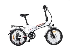 MYATU Vélos électriques Myatu VTT électrique 27, 5" pour homme avec Shimano 21 vitesses, moteur à engrenages 250 W (blanc)