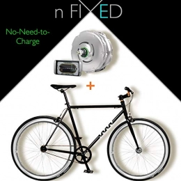 nFIXED.com Vélos électriques nFIXED.com "Electric Una” No-Need-to-Charge e-Bike+