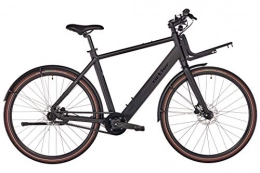 Ortler Vélos électriques Ortler EC700 Vélo électrique urbain pour homme Noir 2018, Homme, Mat / noir, 52cm