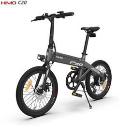 OUXI vélo OUXI C20 Vélo électrique pour Adultes, Vélo électrique Pliant 36V 10AH 250W 3 Modes 20 Pouces Léger avec Shimano 6 Vitesses Adapté Aux Adolescents (C20 Gray)
