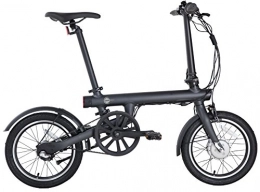 Wheelheels Vélos électriques Pedelec "Q1, 16pouces, vlo pliable, ebikeFabriqu en Allemagne, Noir