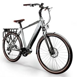 GGMMÖBEL Vélos électriques Phantom City Vélo électrique 28" 13 Ah LG Batterie au lithium Moyen Vélo électrique Ebike 36 V 470 Wh Homme, Pedelec, E-bike Shimano, LED, 54 cm, conforme à l'UE, portée de 150 km