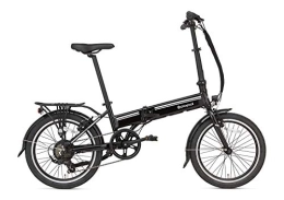 fastalles.net Vélos électriques POPAL E-Folt 2.0 20 Pouces 20 cm Unisexe 6SP V-Brake Noir