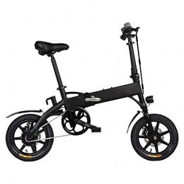Qinmo Vélos électriques Qinmo Portatif Pliant vélo électrique, 3 Modes d'équitation Vitesse Plage de Batterie 7.8Ah 250W Moteur de Lithium maximale 25 km / h 14 Pouces pneus, Le Mode de croisière