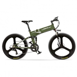 Qinmo Vélos électriques Qinmo Vélo électrique Pliable, VTT électrique 26 Pouces, des Freins à Disque Avant et arrière, adapté for Les Hommes, Les Femmes, équitation Sports de Plein air (Color : B)