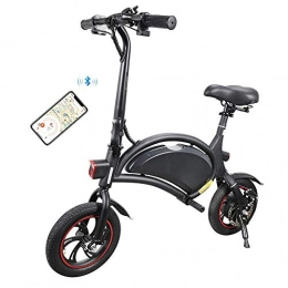 Qinmo Vélos électriques Qinmo Vélo électrique Portable, équipé de la Batterie au Lithium 6.0Ah, Frein à Disque de Moteur sans balais 250W, la Vitesse maximale 25 kilomètres par Heure, Frein à Disque