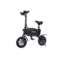 QYTEC vélo QYTEC ddzxc Vélo électrique pliable pour adulte avec moteur à batterie - Pneus de 30, 5 cm - Cadre en alliage d'aluminium