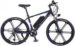 RDJM Vélos électriques RDJM VTT Electrique, 26 Pouces électrique vélo électrique VTT 350W Vélo électrique Vélo électrique, Adultes 30 km / H ebike avec Batterie Amovible, Convient for Tout-Terrain (Color : Black)