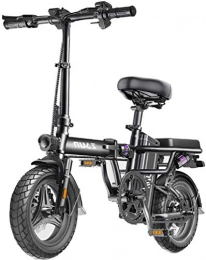 RDJM Vélos électriques RDJM VTT Electrique Vélos électriques for Adultes, Pliant E-Bike, Vitesse Max 25 km / H, Charge Max 150KG, Batterie 48V Lithium-ION, Vélo Eco-Friendly for Urban Commuter