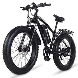 Shengmilo vélo Shengmilo MX02S Vélo électrique 26" pour adulte, batterie Li-ion amovible 48 V 17 A, fourche à suspension, vélo électrique Urban Hiking pour homme et femme