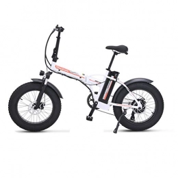 Shengmilo Vélos électriques Shengmilo Vélo électrique MX20, Pliable, Fat Bike Ebike Alliage d'aluminium de 20 Pouces Vélos de Ville Con Batterie Lithium 48V 15Ah, Moteur 500w, Affichage LCD