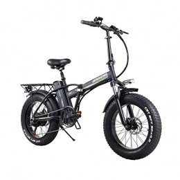  Vélos électriques SONGZO Vélo Pliant électrique de 20 Pouces 500W avec Batterie au Lithium Amovible 48V 15AH et écran LCD
