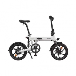 Style wei vélo Style wei 16 Pouces escamotable à Commande électrique Assist vélo électrique vélomoteur E-Bike 80KM Range 10AH vélo électrique (Color : White)