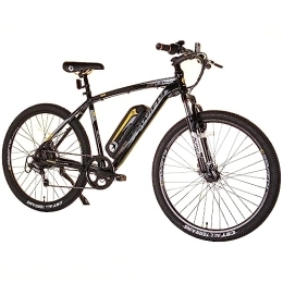 Swifty Vélos électriques Swifty at650 Mountain Bike with Battery on Frame Unisex-Adult, Black Yellow, One Size
