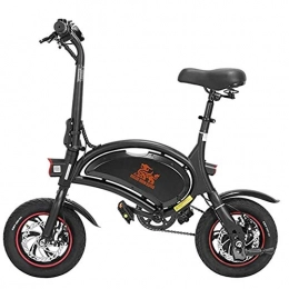 TeamGee vélo Teamgee Vélo électrique, e-Bike Pliable pour Adultes, e-Scooter avec pédales Moteur sans balais 250W, Batterie Lithium 10AH, Vitesse Maxi 25Km / h