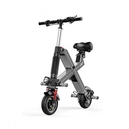 TINSAHW Scooter électrique personnalisé par Heure, Adulte Portable Pliable Mini Bike, Absorption Double Choc et Protection de l'environnement for en Alliage d'aluminium