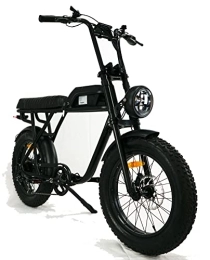 Ultiom bikes Vélo électrique Fat Bike Vélo de Ville Assisté 7 Vitesses avec Moteur VTT 250W Dérailleur Shimano