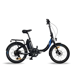 URBANBIKER vélo URBANBIKER - vélo électrique Pliant Mini, Batterie Lithium Samsung 36 V 14 Ah (504 Wh) Moteur 250W, Freins hydrauliques, 20 Pouces, Noir