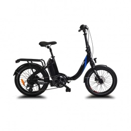 URBANBIKER - vélo électrique Pliant Mini, Batterie Lithium Samsung 36 V 14 Ah (504 Wh) Moteur 250W, Freins hydrauliques Shimano, 20 Pouces, Noir