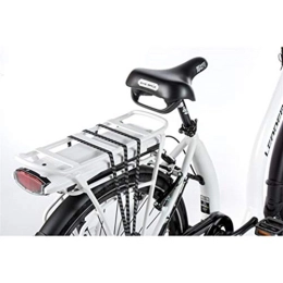 Leaderfox Vélos électriques Velo Electrique-VAE City Leader Fox 26'' holand 2020 Mixte Moteur Roue AR bafang 36v alu Mat 7v Shimano Tourney Blanc