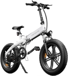 A Dece Oasis Vélos électriques Velo Electrique, Vélo De Montagne Électrique Pliant, 20"*4" Fat Tire VTT électrique 36V 10.4Ah Batterie Amovible, Écran LCD, 7 Vitesses