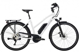 Victoria Fahrrad Vélos électriques Victoria E-Trekking 8.8 Vélo électrique Modèle 2020 trapèze Blanc / gris 48 cm