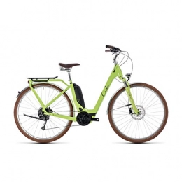 Cube Vélos électriques Vlo de ville assistance lectrique Cube Elly Ride Hybrid 400 green'n'black 2018 - 46 cm